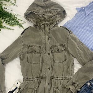 Talula Utility Jacket – XS – Olive Green